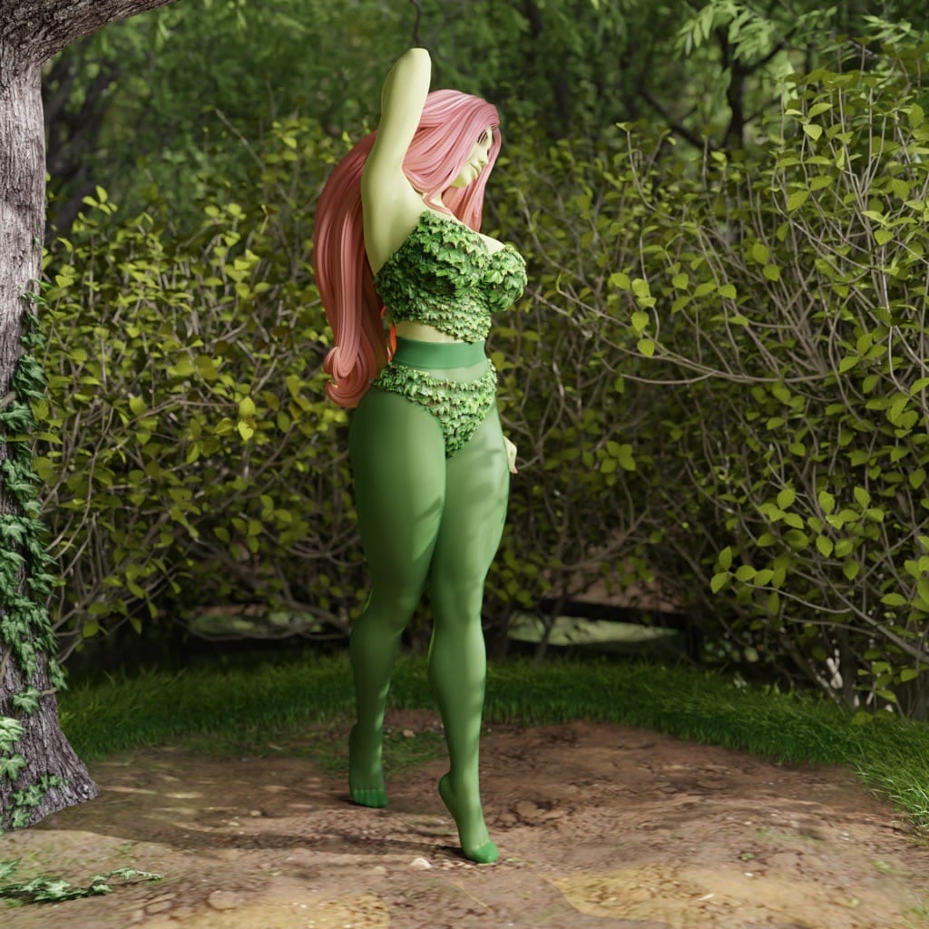 P站图纸印象馆 QB Works DC漫画 毒藤女 QB Works DC漫画 毒藤女