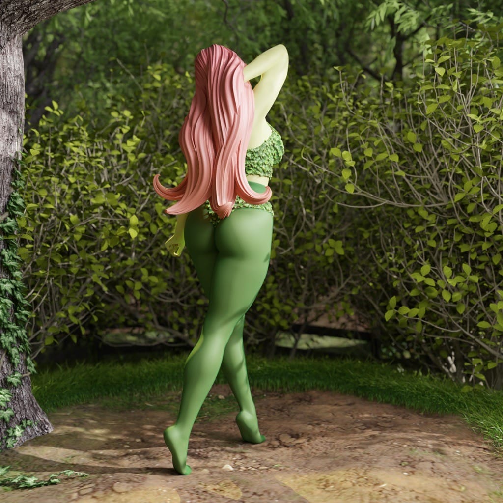 P站图纸印象馆 QB Works DC漫画 毒藤女 QB Works DC漫画 毒藤女