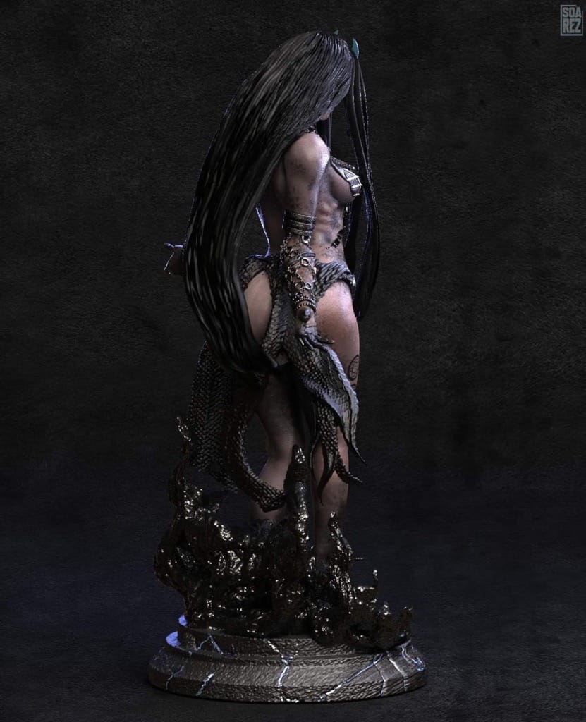 P站图纸印象馆 Soarez3D 女巫 Soarez3D 女巫