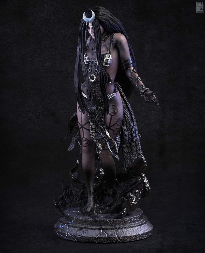 P站图纸印象馆 Soarez3D 女巫 Soarez3D 女巫