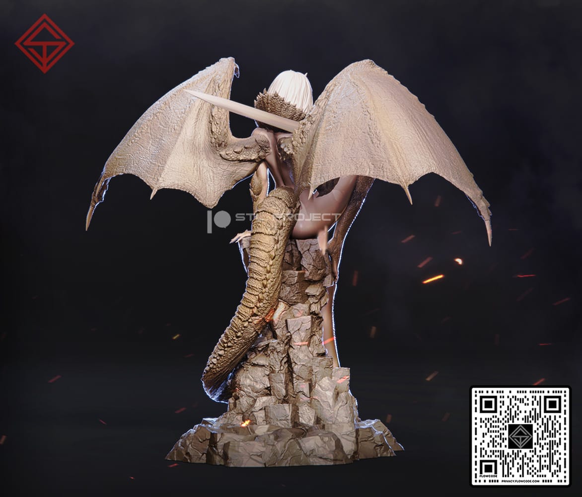 P站图纸印象馆 STL Project 小龙女 STL Project 小龙女