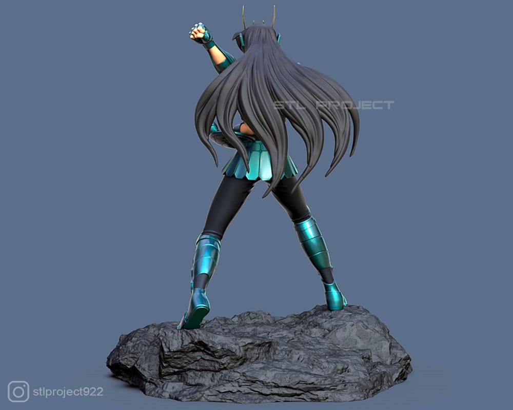 P站图纸印象馆 STL Project 圣斗士星矢 紫龙 STL Project 圣斗士星矢 紫龙