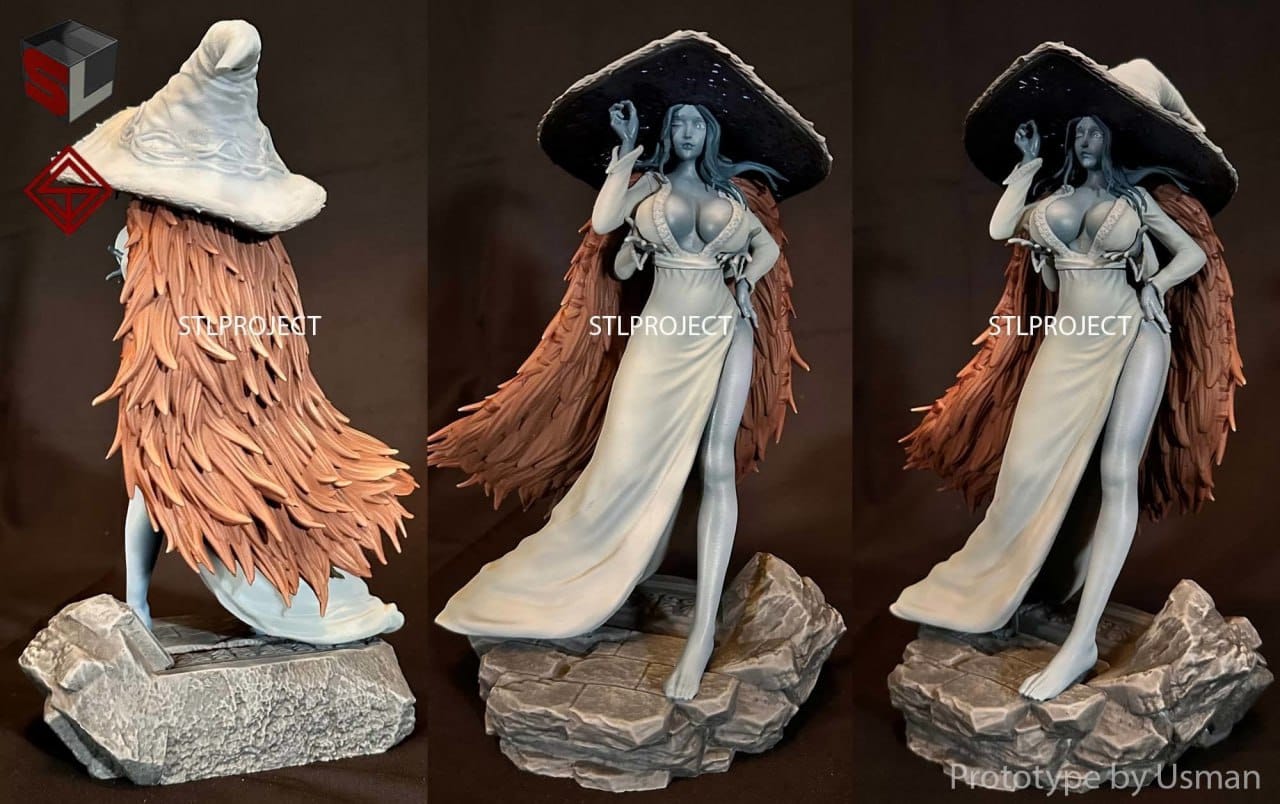 P站图纸印象馆 STL Project 艾尔登法环 菈妮 STL Project 艾尔登法环 菈妮