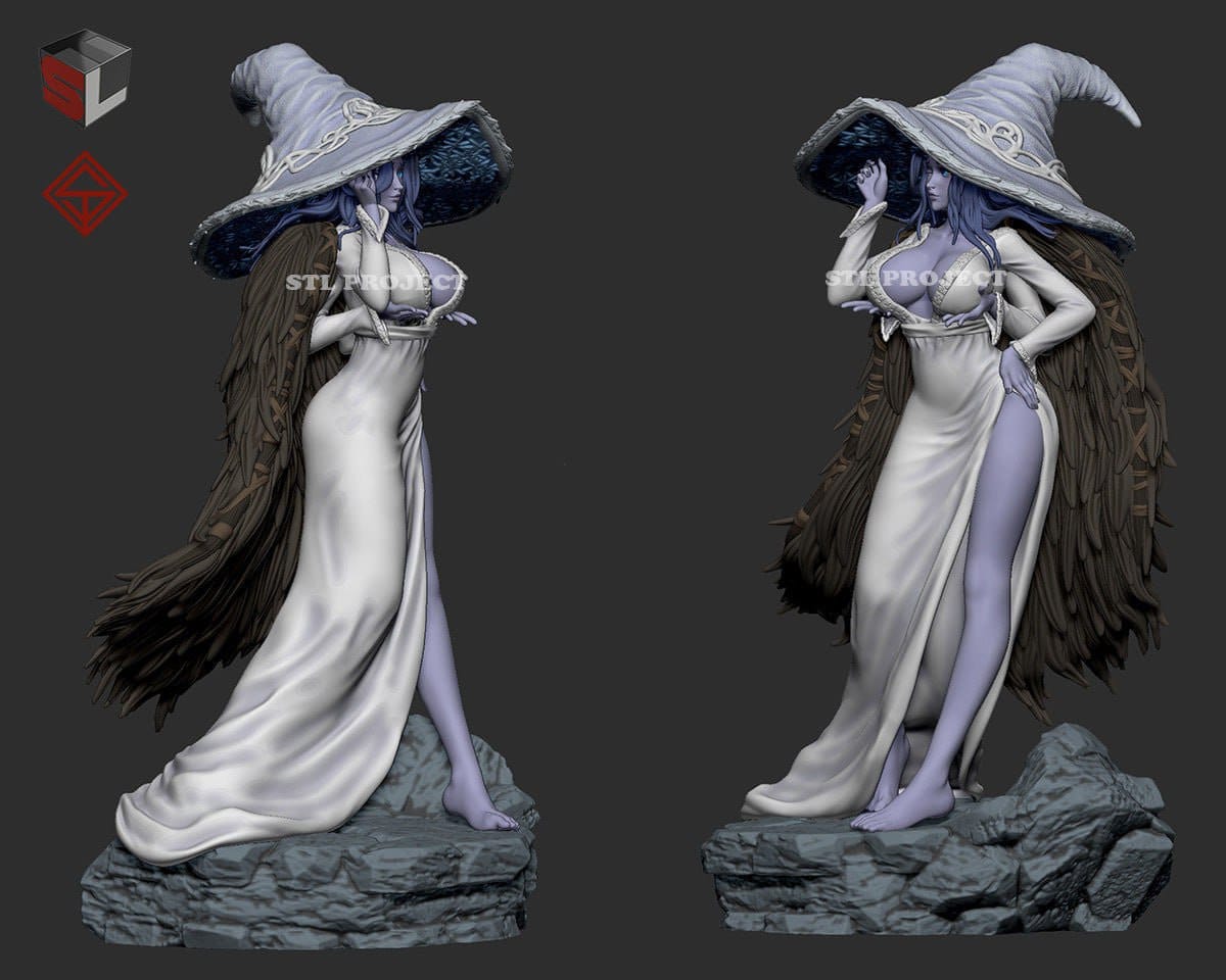 P站图纸印象馆 STL Project 艾尔登法环 菈妮 STL Project 艾尔登法环 菈妮