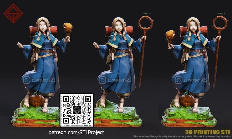 P站图纸印象馆 STL Project 迷宫饭 玛露西尔 STL Project 迷宫饭 玛露西尔