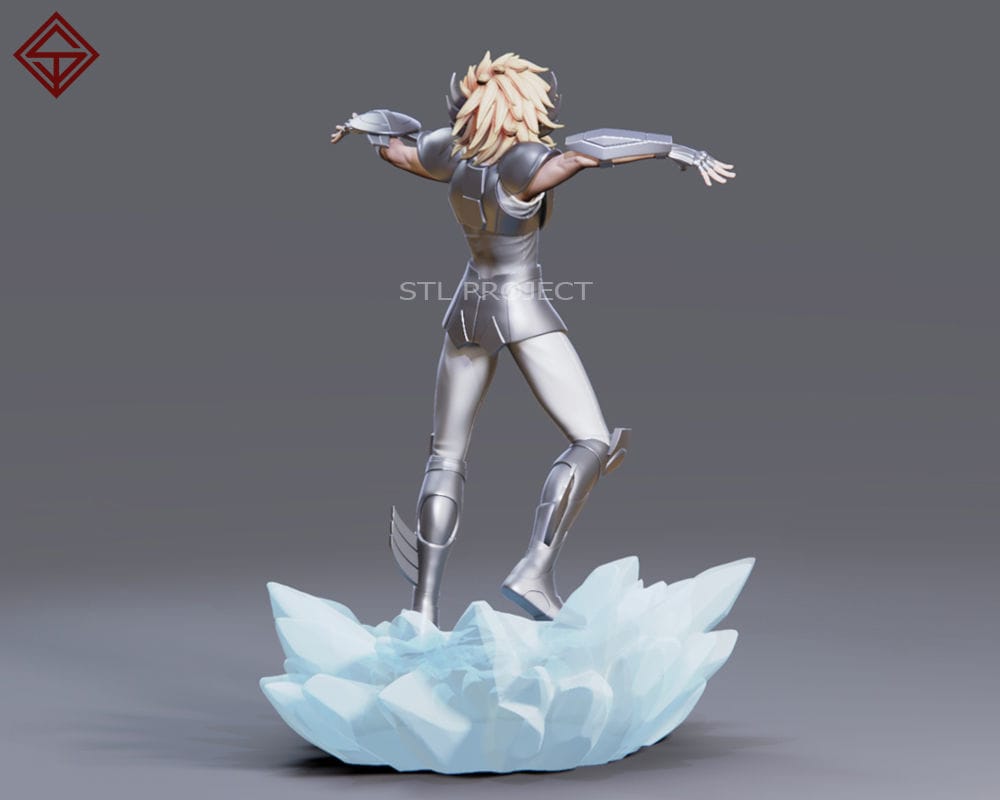 P站图纸印象馆 STL Project 圣斗士星矢 冰河 STL Project 圣斗士星矢 冰河