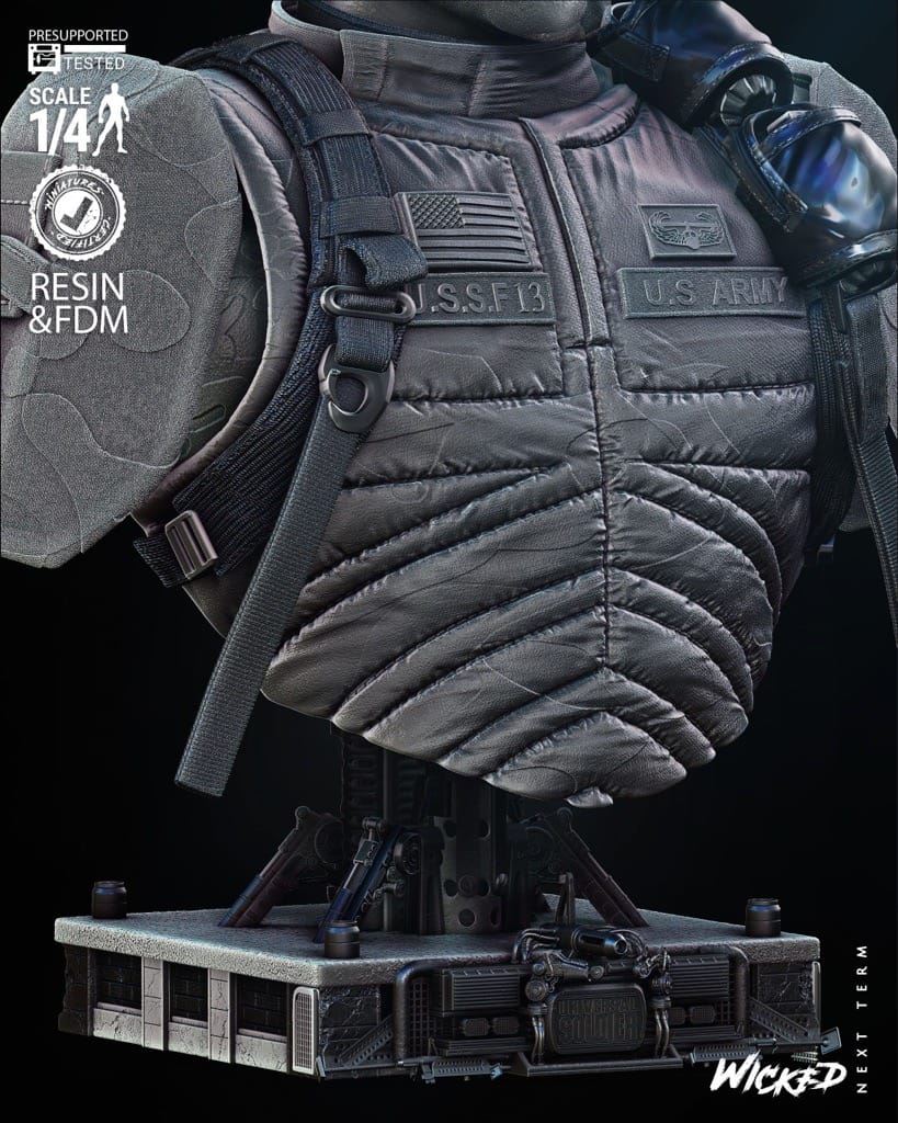 P站图纸印象馆 3DWicked 再造战士 安德鲁·斯科特 3DWicked 再造战士 安德鲁·斯科特