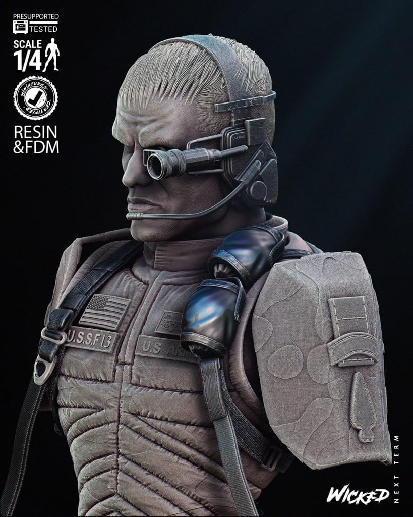 P站图纸印象馆 3DWicked 再造战士 安德鲁·斯科特 3DWicked 再造战士 安德鲁·斯科特