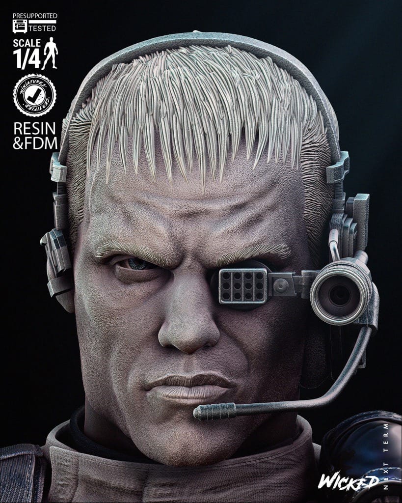 P站图纸印象馆 3DWicked 再造战士 安德鲁·斯科特 3DWicked 再造战士 安德鲁·斯科特