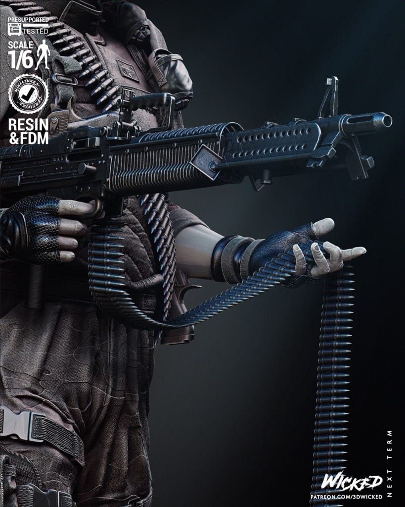 P站图纸印象馆 3DWicked 再造战士 安德鲁·斯科特 3DWicked 再造战士 安德鲁·斯科特