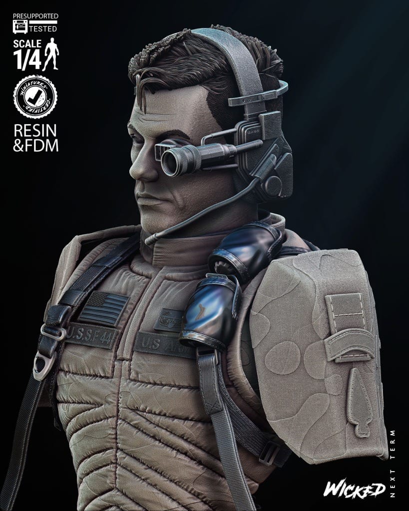 P站图纸印象馆 3DWicked 再造战士 吕克·德弗罗 3DWicked 再造战士 吕克·德弗罗