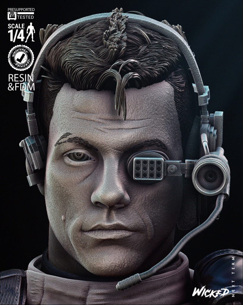 P站图纸印象馆 3DWicked 再造战士 吕克·德弗罗 3DWicked 再造战士 吕克·德弗罗