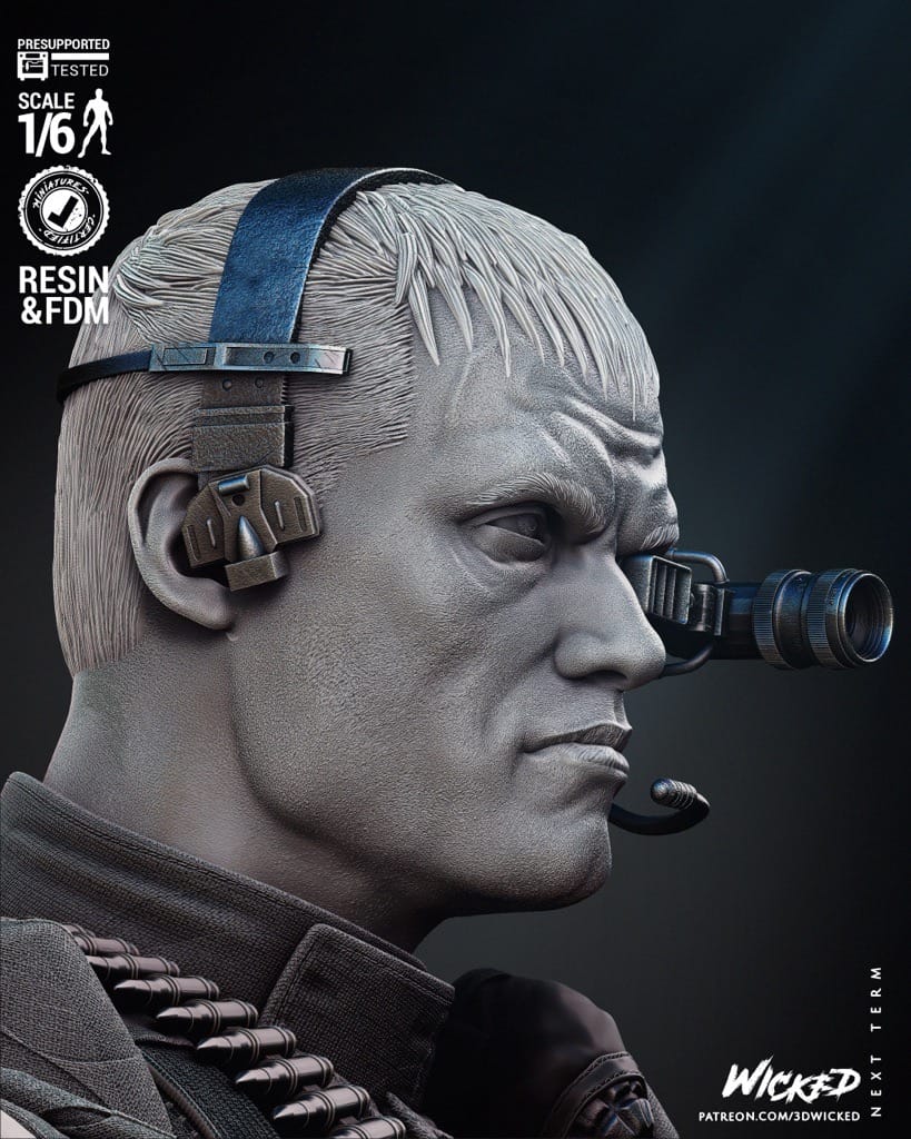 P站图纸印象馆 3DWicked 再造战士 3DWicked 再造战士