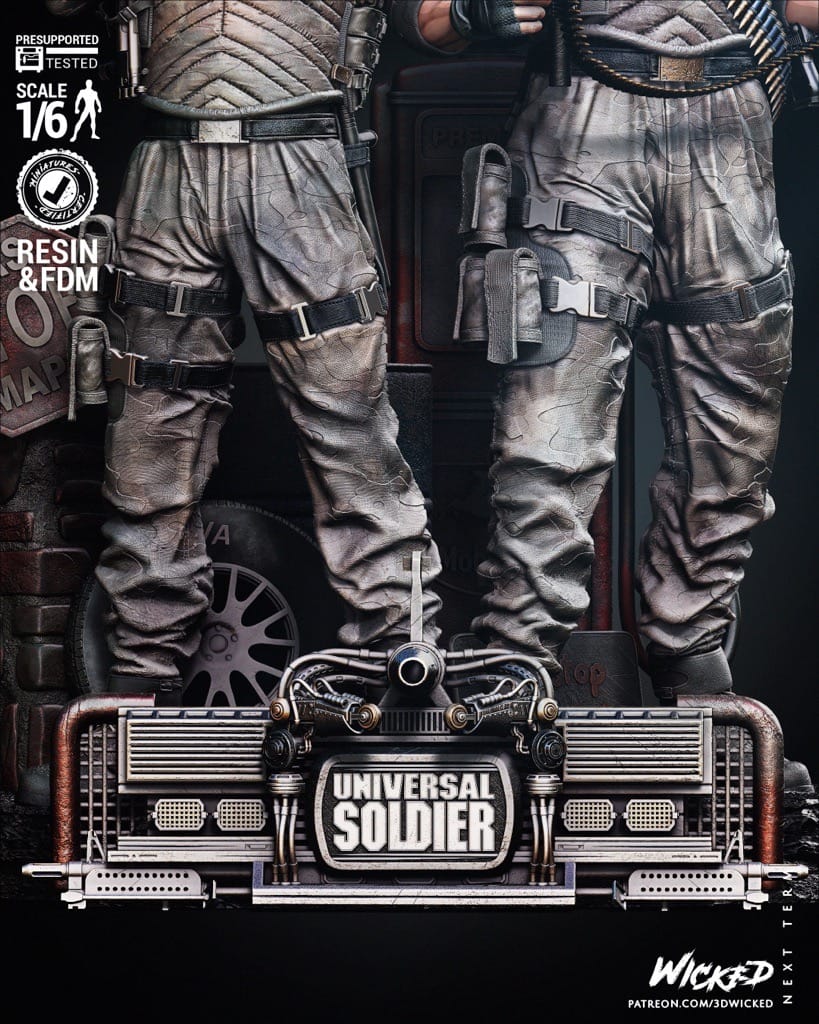 P站图纸印象馆 3DWicked 再造战士 3DWicked 再造战士