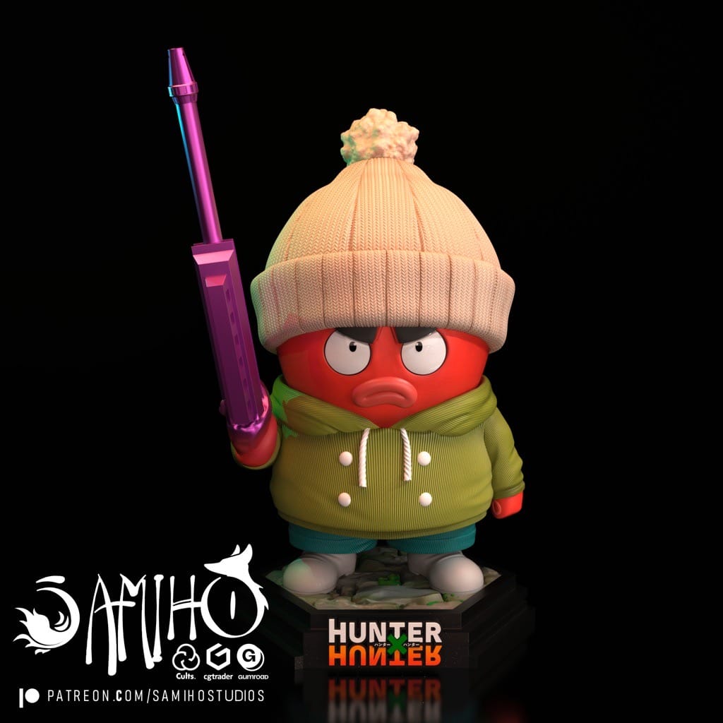 P站图纸印象馆 Samiho 猎人 伊卡鲁哥 Samiho 猎人 伊卡鲁哥