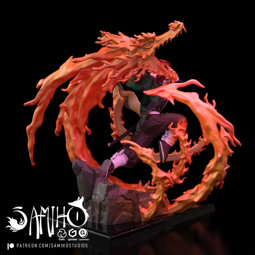 P站图纸印象馆 Samiho 鬼灭之刃 灶门炭治郎 Samiho 鬼灭之刃 灶门炭治郎