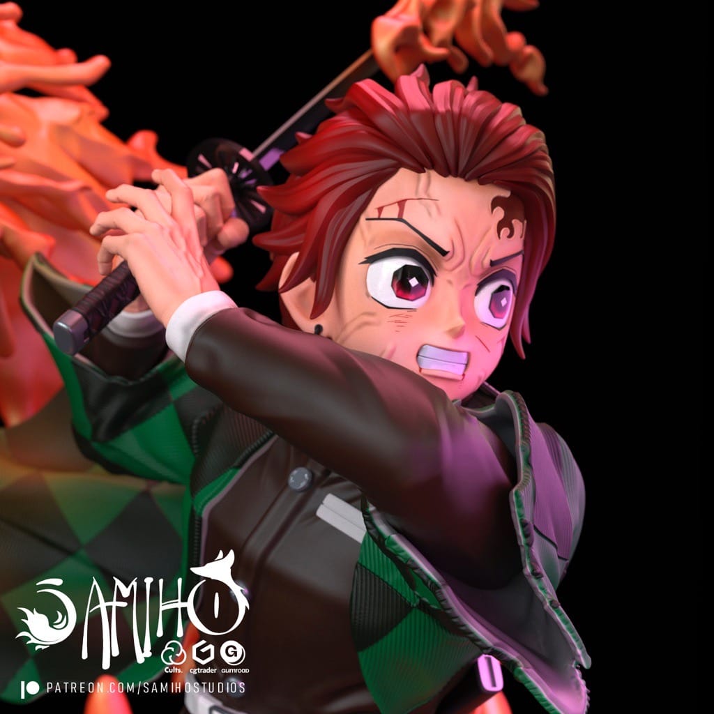 P站图纸印象馆 Samiho 鬼灭之刃 灶门炭治郎 Samiho 鬼灭之刃 灶门炭治郎