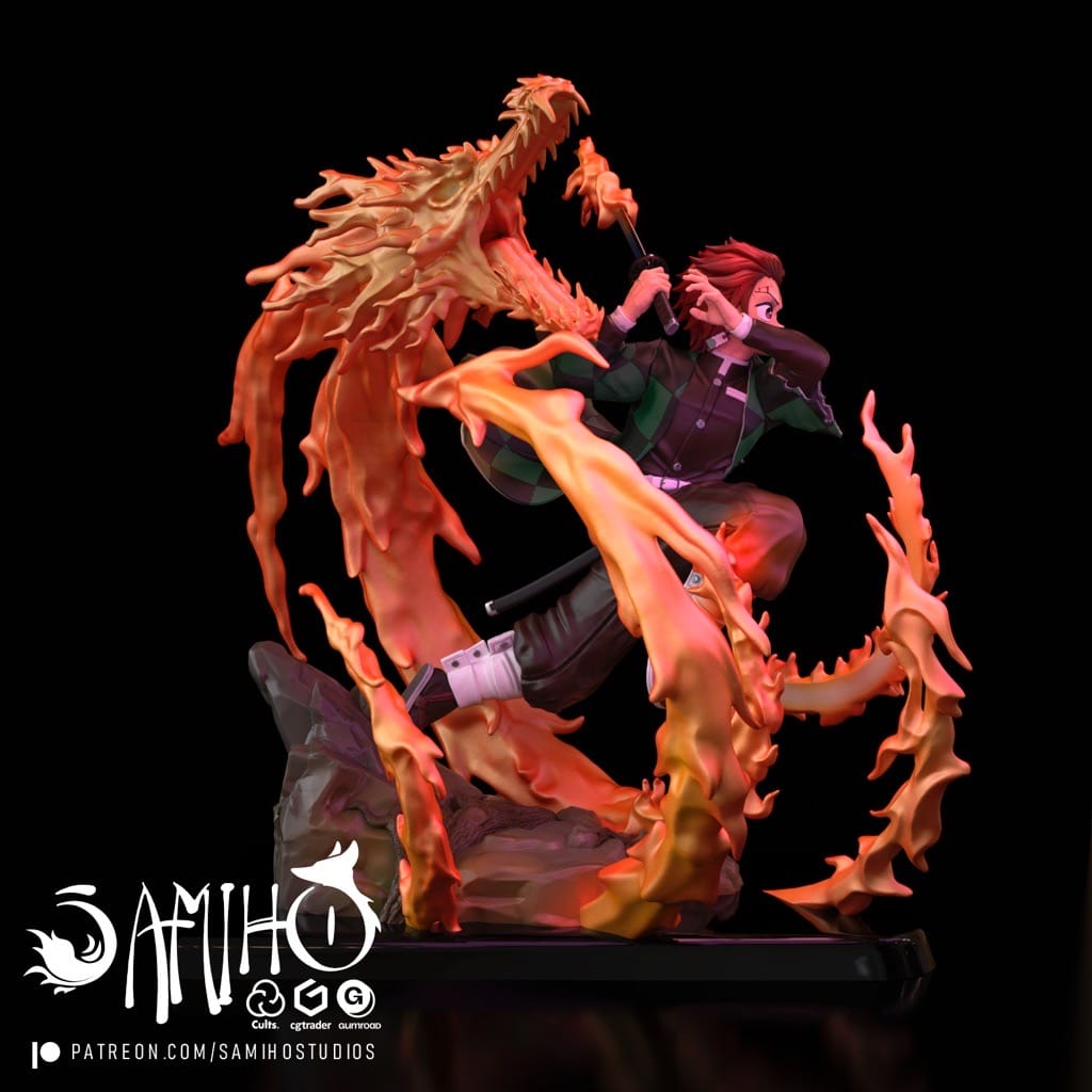 P站图纸印象馆 Samiho 鬼灭之刃 灶门炭治郎 Samiho 鬼灭之刃 灶门炭治郎