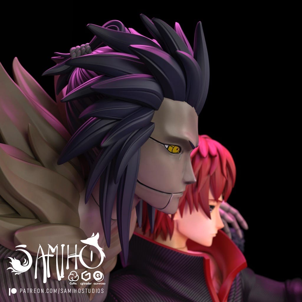 P站图纸印象馆 Samiho 火影忍者 赤砂之蝎 Samiho 火影忍者 赤砂之蝎