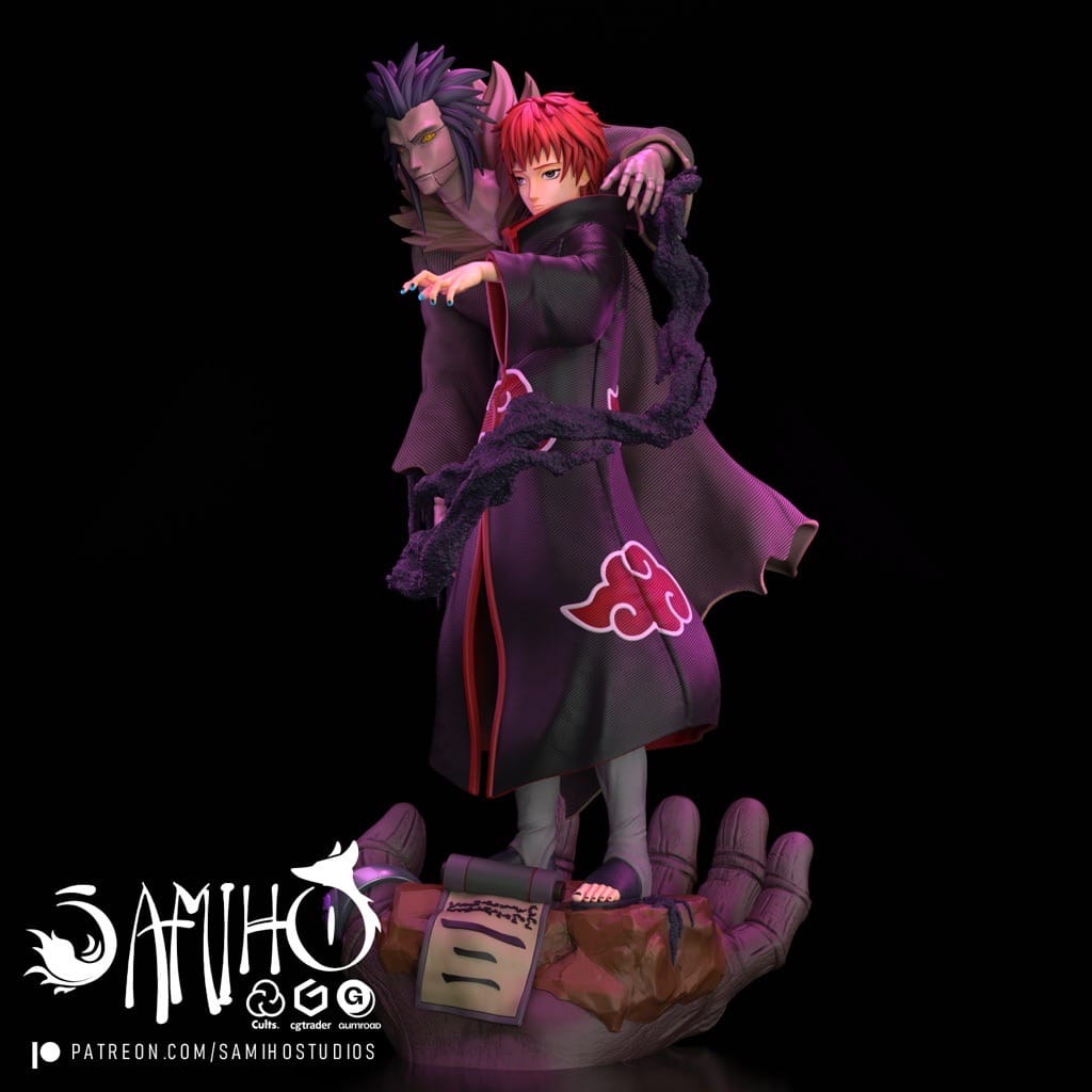 P站图纸印象馆 Samiho 火影忍者 赤砂之蝎 Samiho 火影忍者 赤砂之蝎