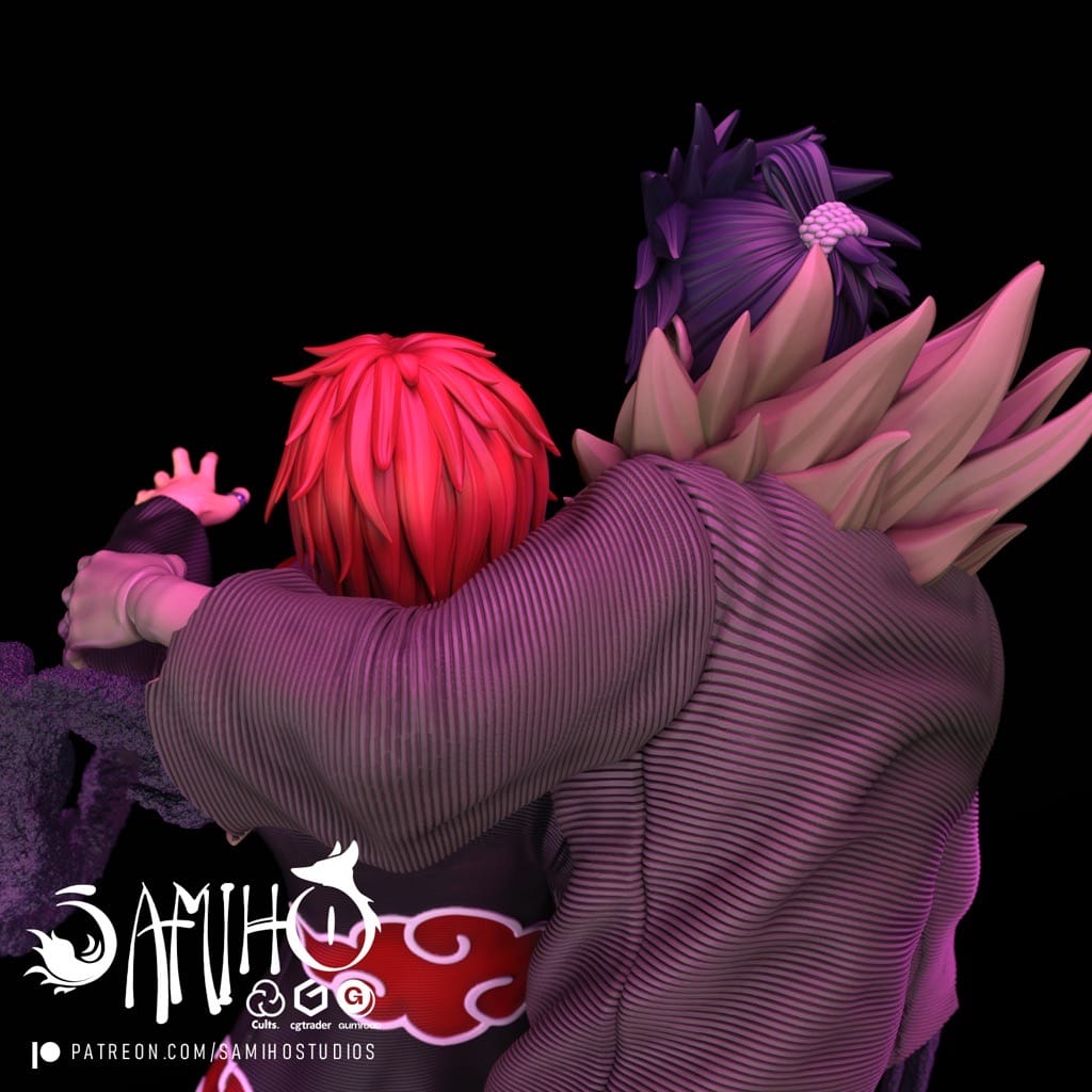 P站图纸印象馆 Samiho 火影忍者 赤砂之蝎 Samiho 火影忍者 赤砂之蝎