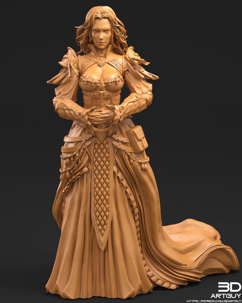 P站图纸印象馆 3DArtGuy 吸血鬼 3DArtGuy 吸血鬼