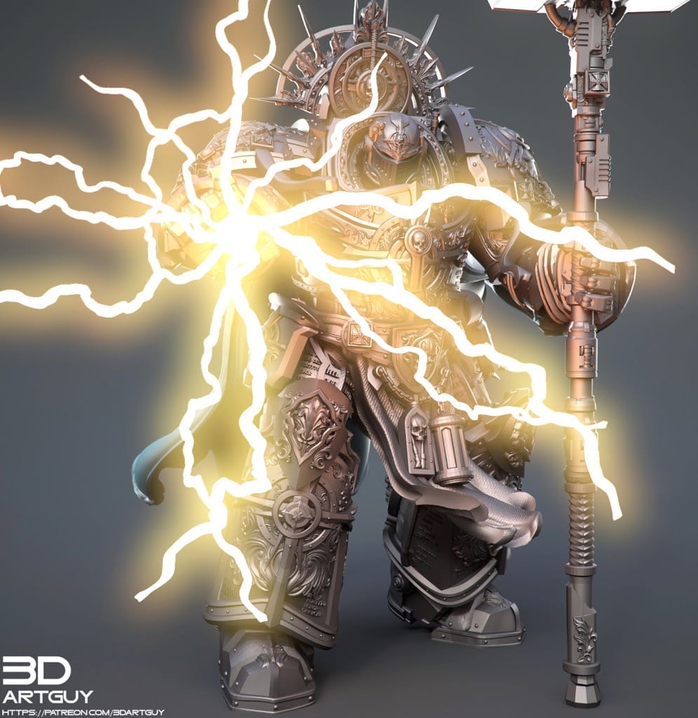 P站图纸印象馆 3DArtGuy 圣骑士 3DArtGuy 圣骑士