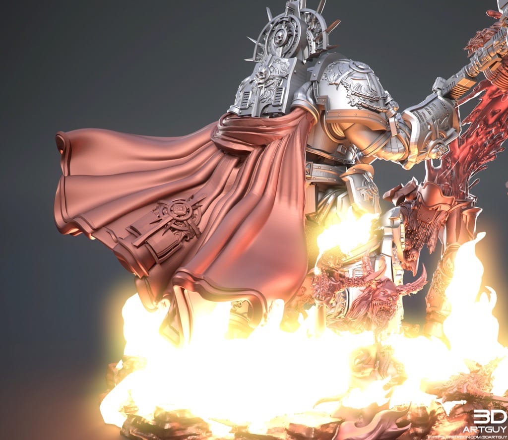 P站图纸印象馆 3DArtGuy 圣骑士 3DArtGuy 圣骑士