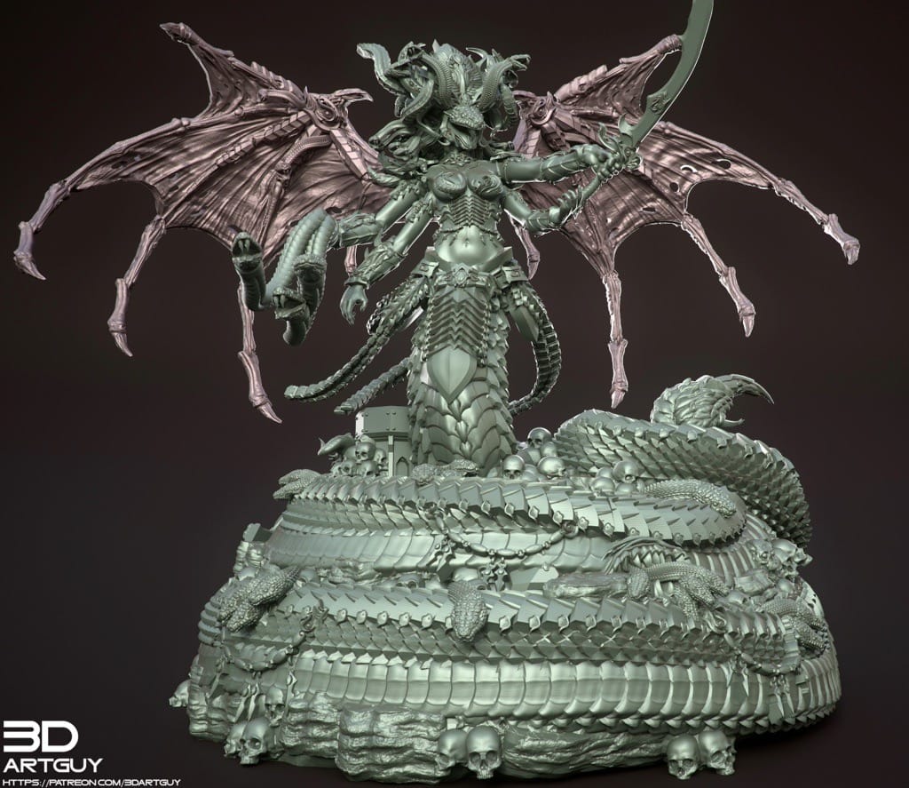 P站图纸印象馆 3DArtGuy 女王 3DArtGuy 女王