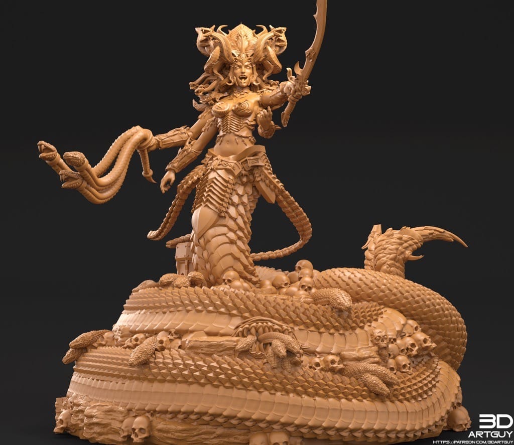 P站图纸印象馆 3DArtGuy 女王 3DArtGuy 女王