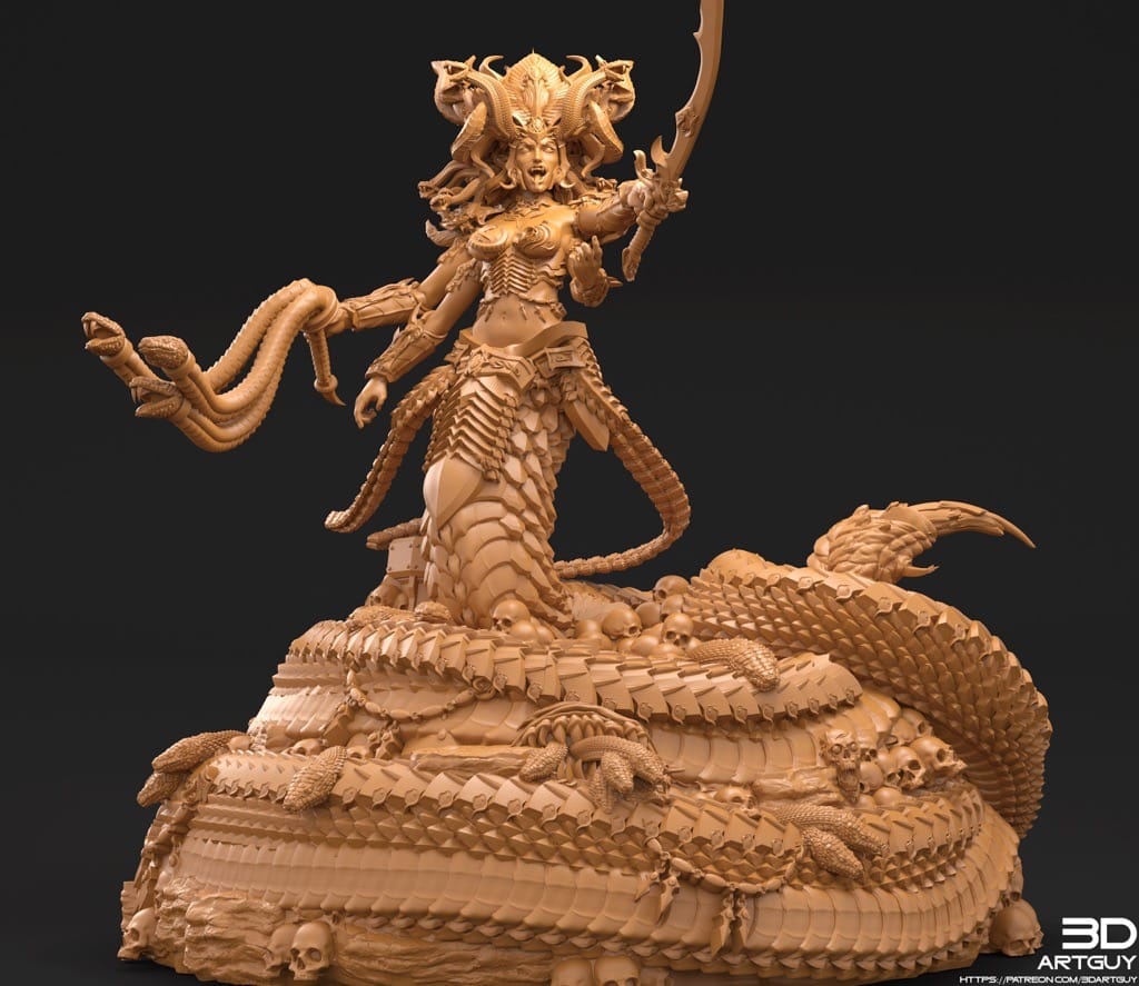 P站图纸印象馆 3DArtGuy 女王 3DArtGuy 女王