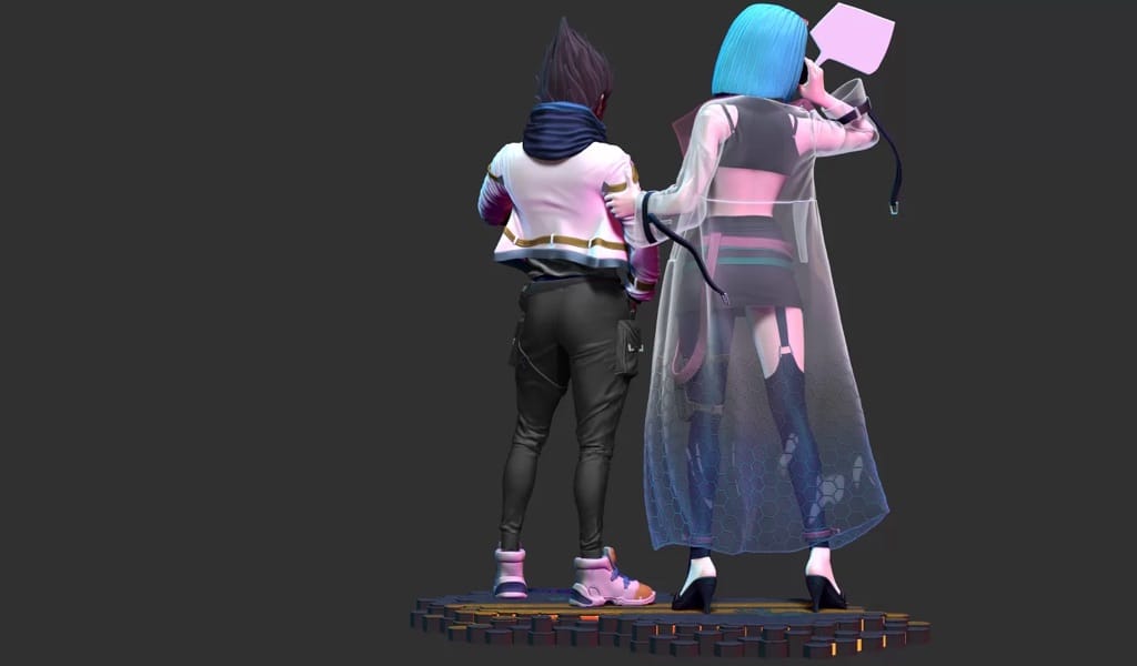 P站图纸印象馆 布尔玛和贝吉塔 布尔玛和贝吉塔