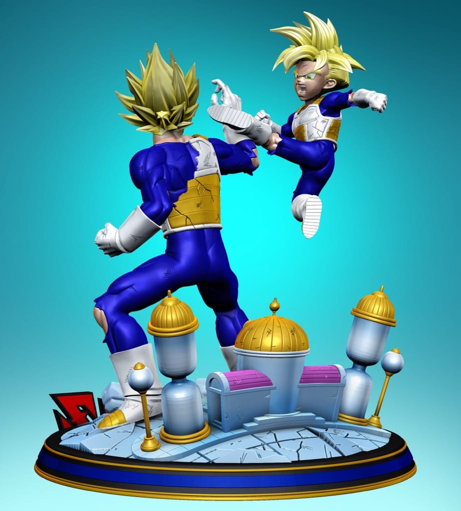 P站图纸印象馆 悟饭和悟空 悟饭和悟空