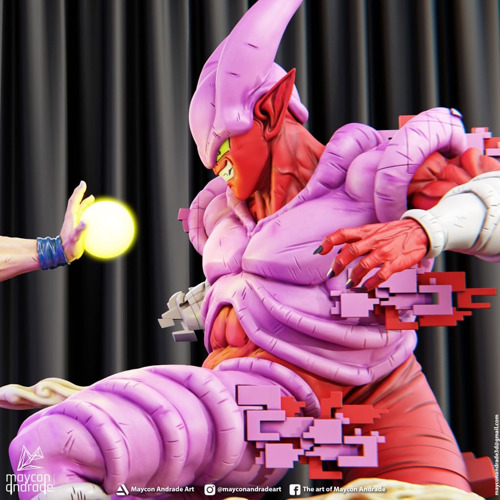 P站图纸印象馆 悟空对战邪念波 悟空对战邪念波