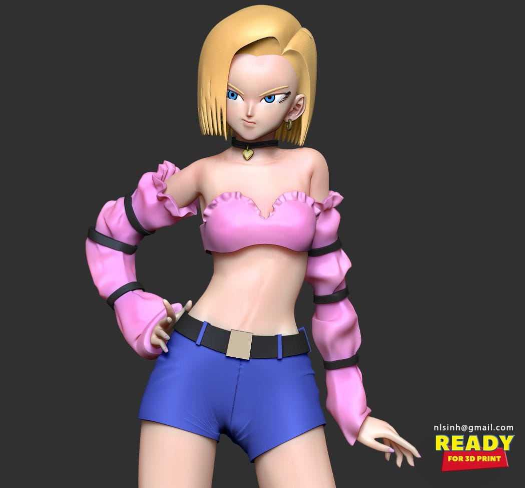 P站图纸印象馆 人造人18号 人造人18号