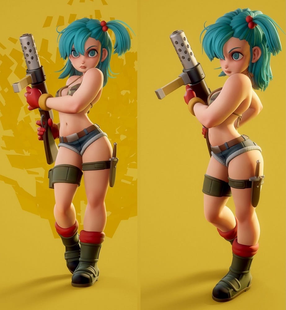 P站图纸印象馆 布尔玛 布尔玛