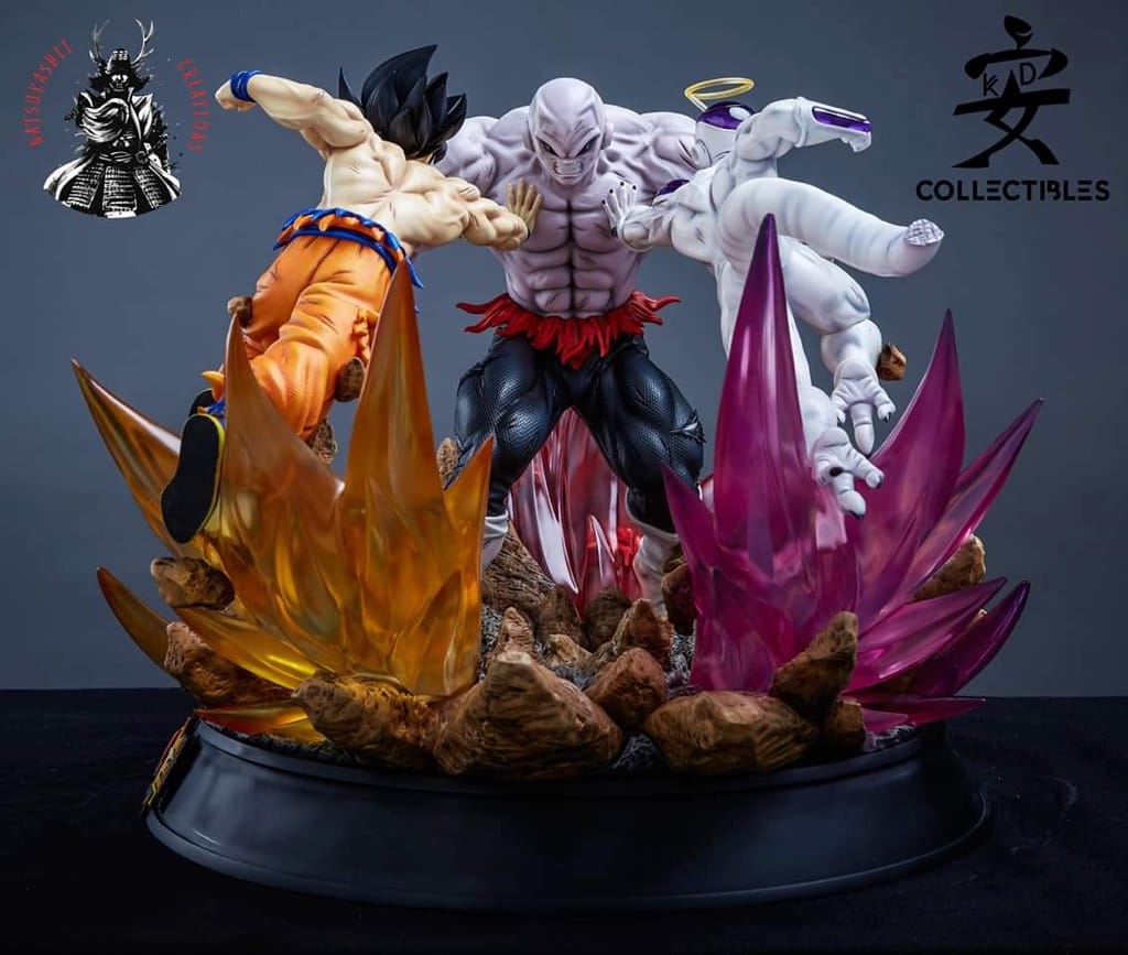 P站图纸印象馆 悟空 弗利萨大战吉连 悟空 弗利萨大战吉连