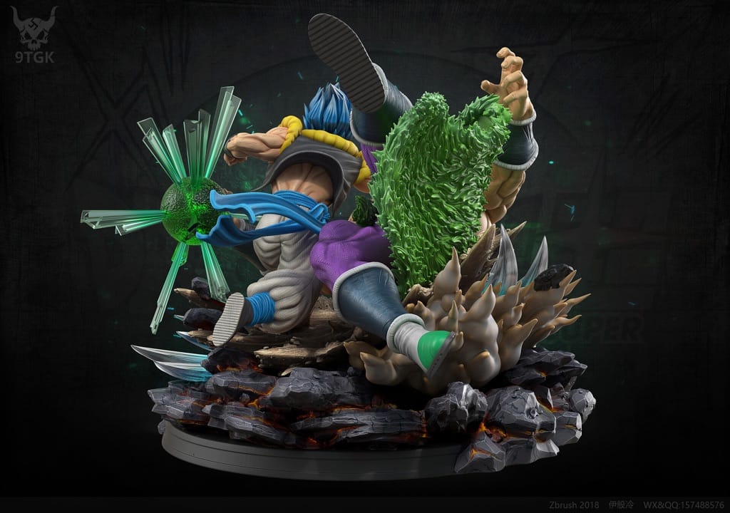 P站图纸印象馆 布罗利大战悟吉塔 布罗利大战悟吉塔