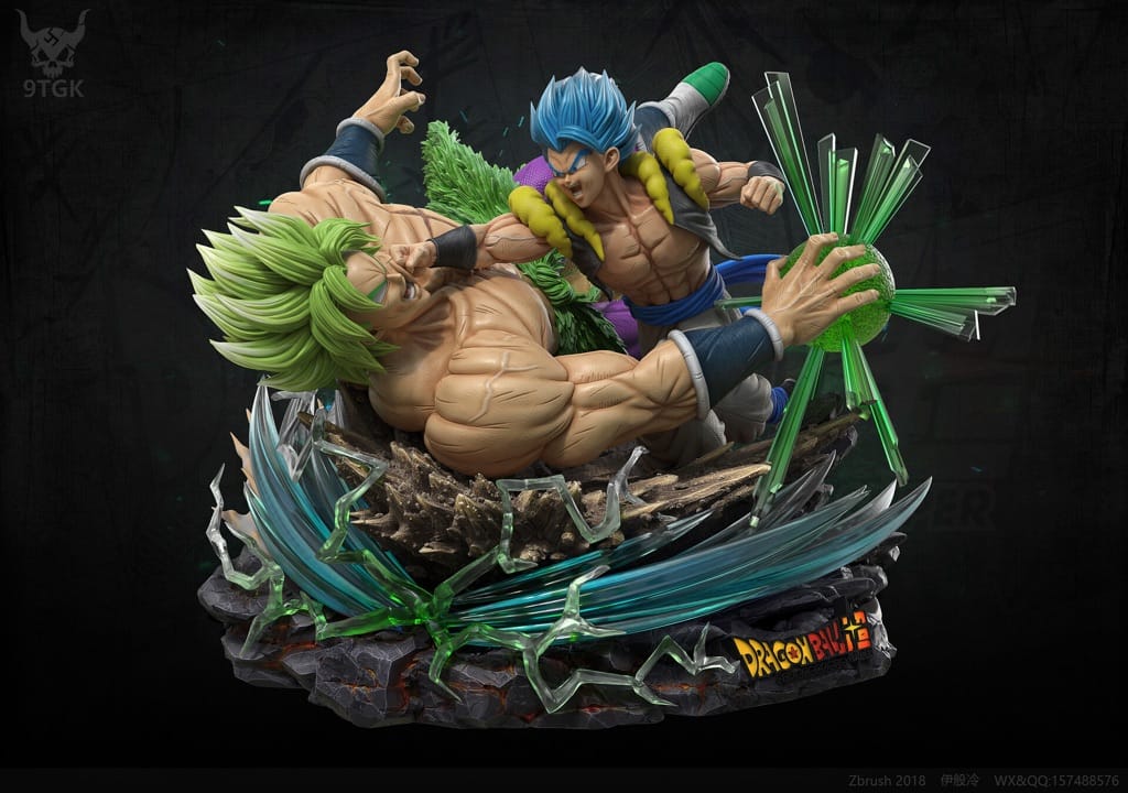 P站图纸印象馆 布罗利大战悟吉塔 布罗利大战悟吉塔