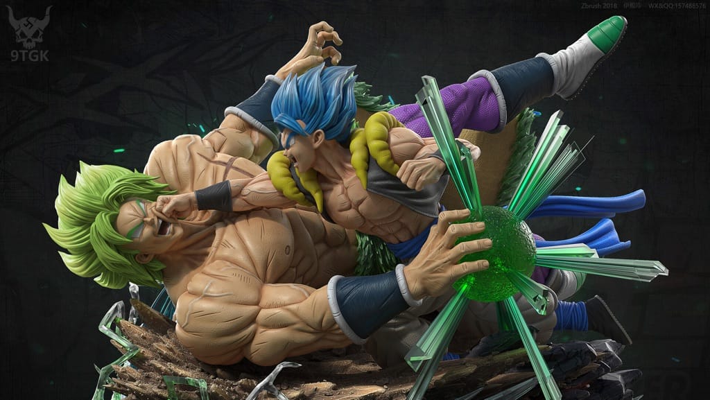 P站图纸印象馆 布罗利大战悟吉塔 布罗利大战悟吉塔