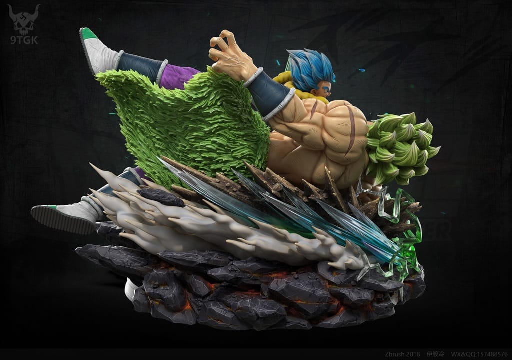 P站图纸印象馆 布罗利大战悟吉塔 布罗利大战悟吉塔