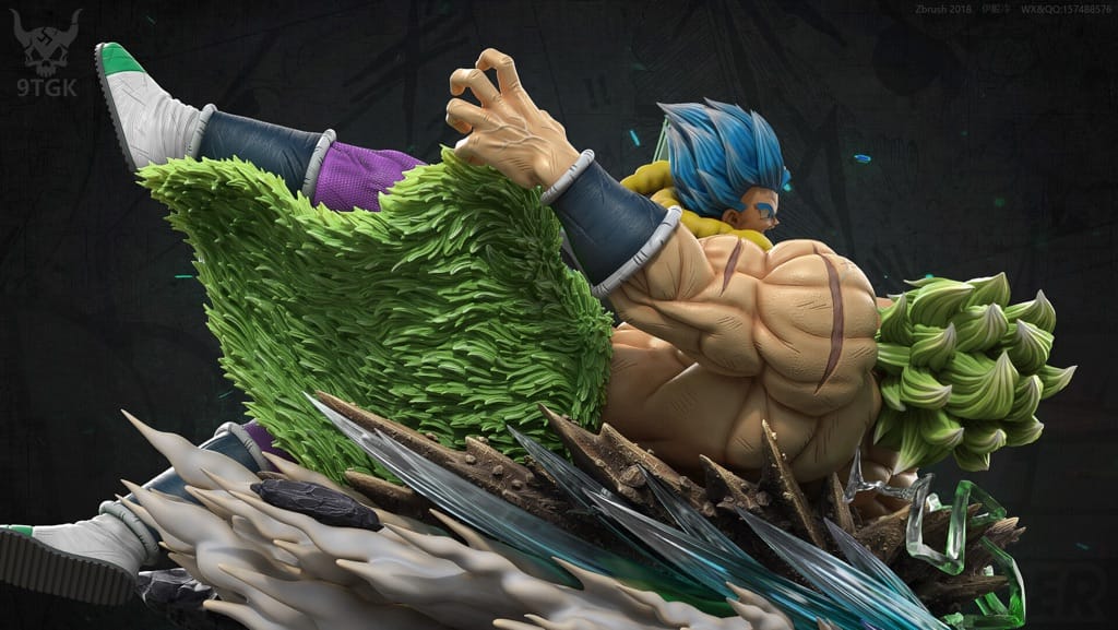 P站图纸印象馆 布罗利大战悟吉塔 布罗利大战悟吉塔