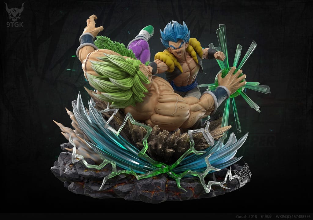 P站图纸印象馆 布罗利大战悟吉塔 布罗利大战悟吉塔