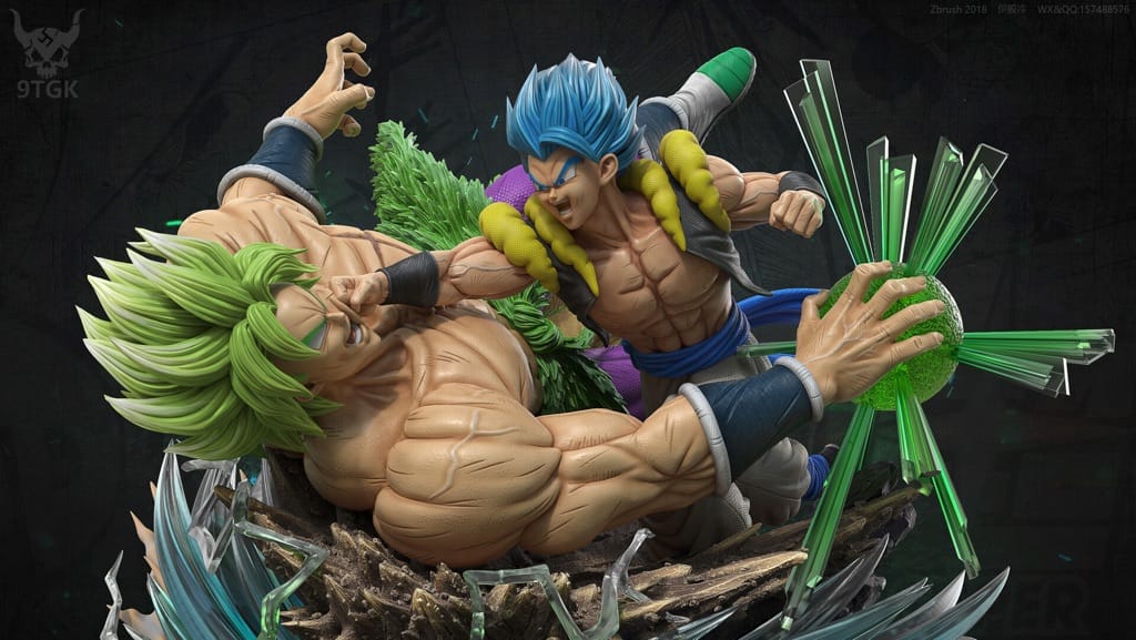 P站图纸印象馆 布罗利大战悟吉塔 布罗利大战悟吉塔