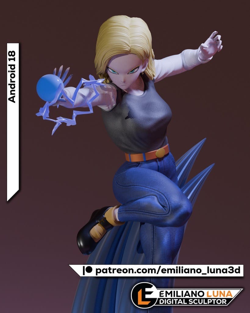 P站图纸印象馆 人造人18号 人造人18号