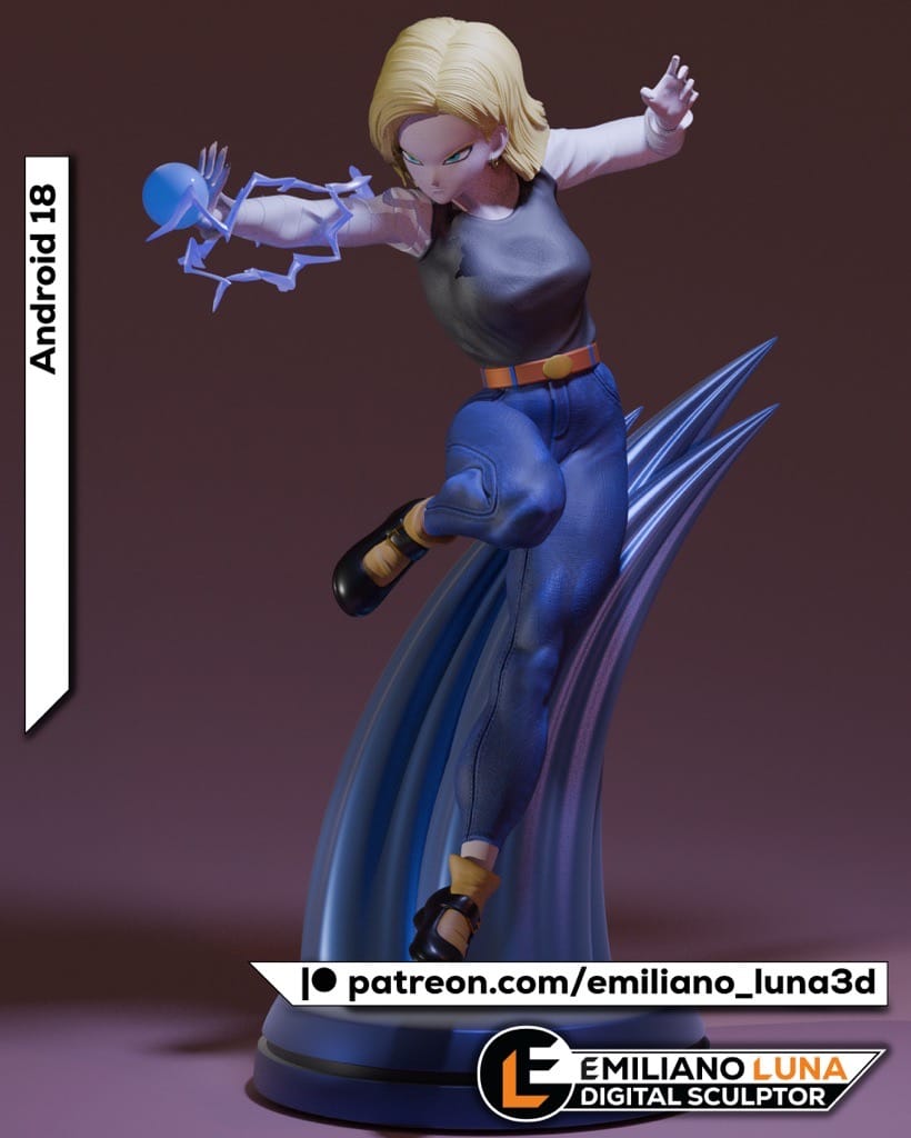 P站图纸印象馆 人造人18号 人造人18号