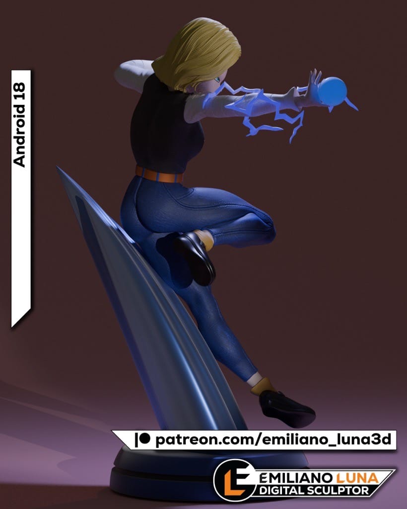 P站图纸印象馆 人造人18号 人造人18号