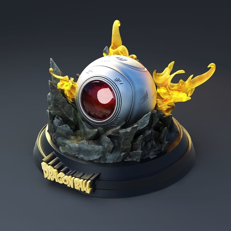 P站图纸印象馆 赛亚人宇宙飞船 赛亚人宇宙飞船