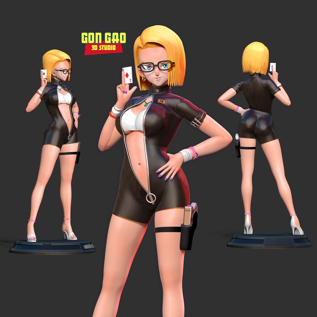 P站图纸印象馆 人造人18号 人造人18号