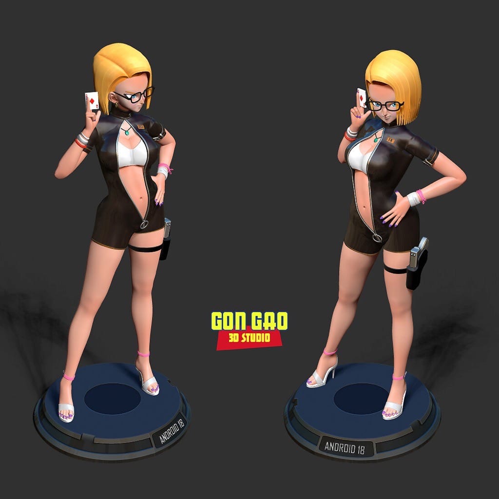 P站图纸印象馆 人造人18号 人造人18号